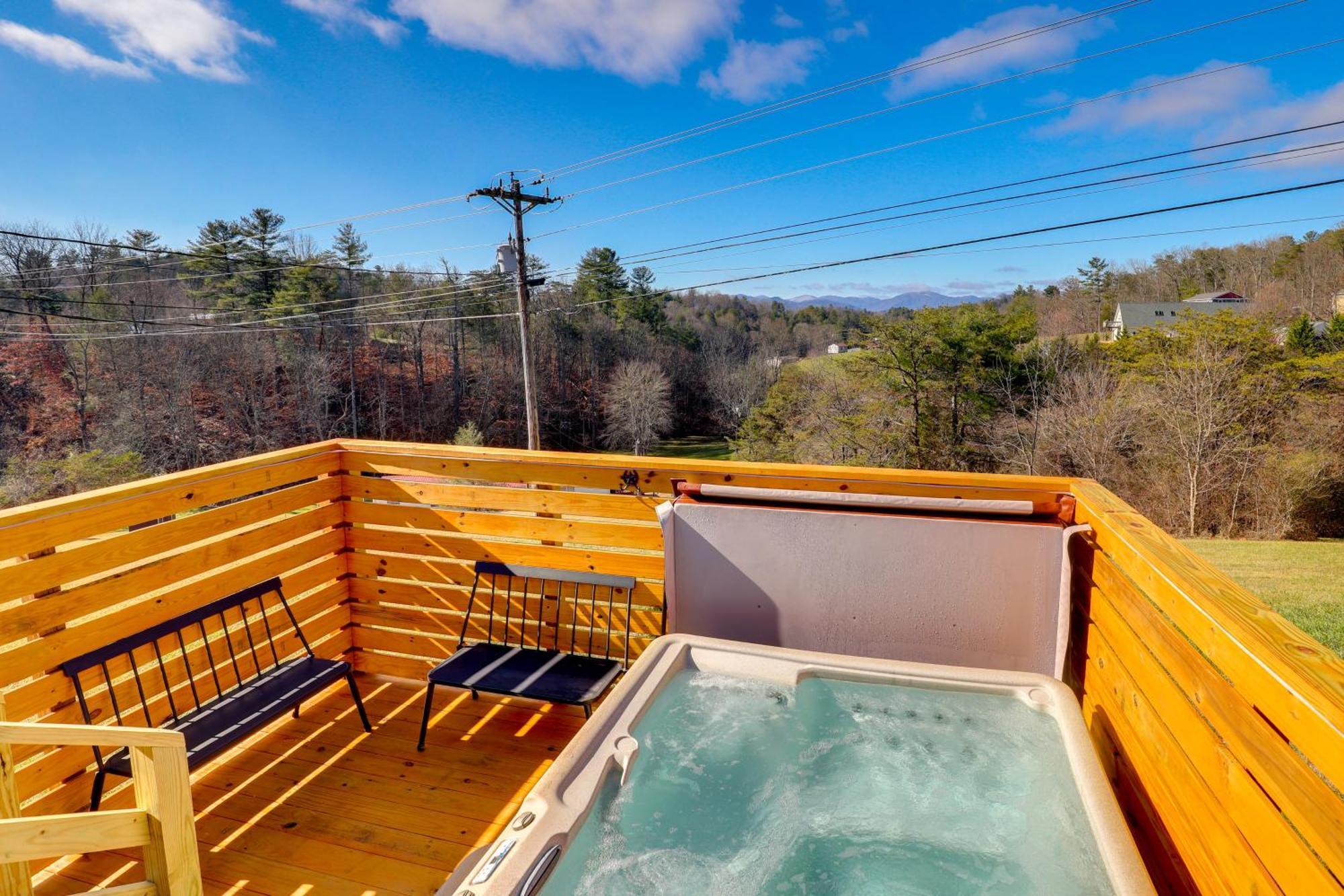 Marshall Studio With Loft, Hot Tub And Views! Luaran gambar