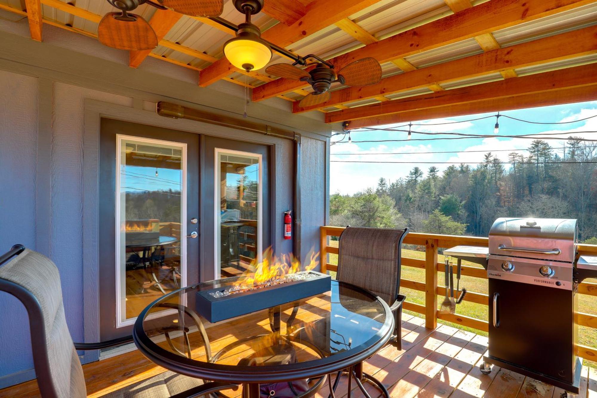 Marshall Studio With Loft, Hot Tub And Views! Luaran gambar